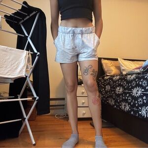 lululemon athletica Women's Light Gray Athletic Shorts